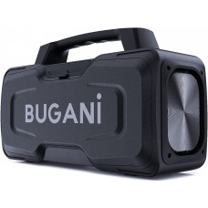 Bluetooth Speaker, BUGANI M118 Portable Bluetooth Speakers,50W High Volume,with Handheld Wired Mic Corded for Singing,IPX7 Waterproof,30H Playtime,10000mAh Power Bank,Parties,Outdoor